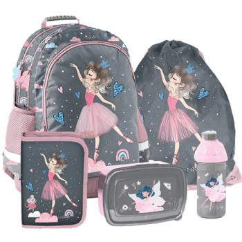 Ballerina-Tänzerin-Ballett-Rucksack-Ranzen-Schulrucksack-Schulranzen-1-3-Klasse