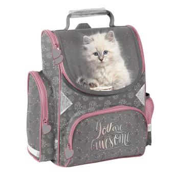 Preview: Katze Cat Schulranzen Ranzen Rucksack Set 6 teilig