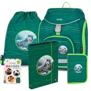 OXY-Sherpy-Dinosaurier-Dino-Schulranzen-Tornister-Ranzen-Rucksack-Set
