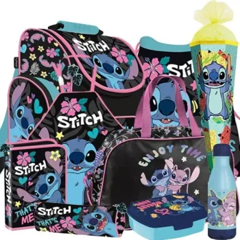 Lilo-und-Stitch-Schulranzen-Tornister-Ranzen-Schulrucksack-Set
