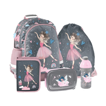 Ballerina-Tänzerin-Ballett-Rucksack-Ranzen-Schulrucksack-Schulranzen-1-3-Klasse