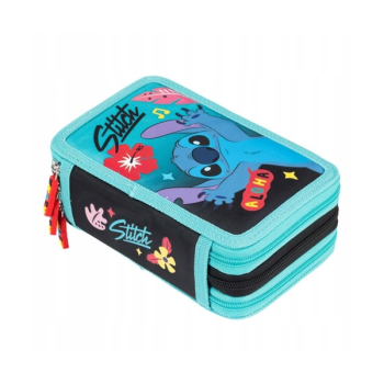 Lilo & Stitch Federtasche 2-Fach  Disney Lilo und Stitch, gefülltes Federmäppchen
