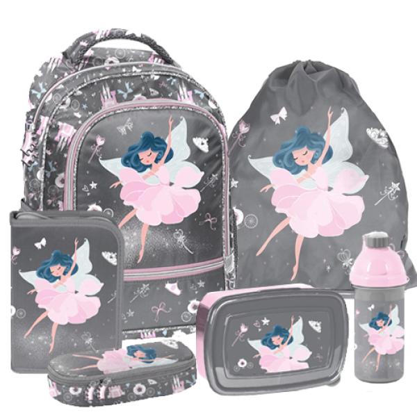 Ballerina-Tänzerin-Ballett-Rucksack-Ranzen-Schulrucksack-Schulranzen-1-3-Klasse