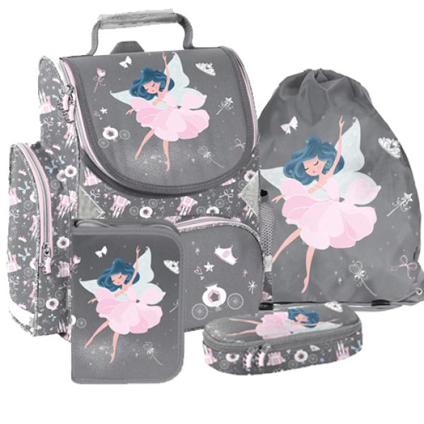 Ballerina-Tänzerin-Ballett-Rucksack-Ranzen-Schulrucksack-Schulranzen-Ranzen-1-Klasse