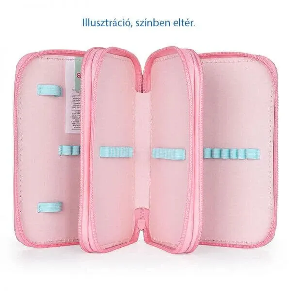 Katze Cat Pets Federmäppchen Mäppchen Federtasche 3-Fach ungefüllt