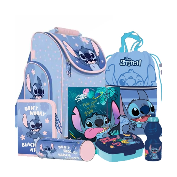 Lilo-und-Stitch-Schulranzen-Tornister-Ranzen-Schulrucksack-Set